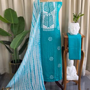Gadwal batik salwar suit material-VS150