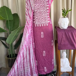 Gadwal batik salwar suit material-VS151
