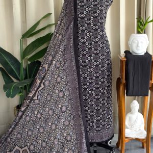 Fancy Georgette salwar  material with lining-VS184