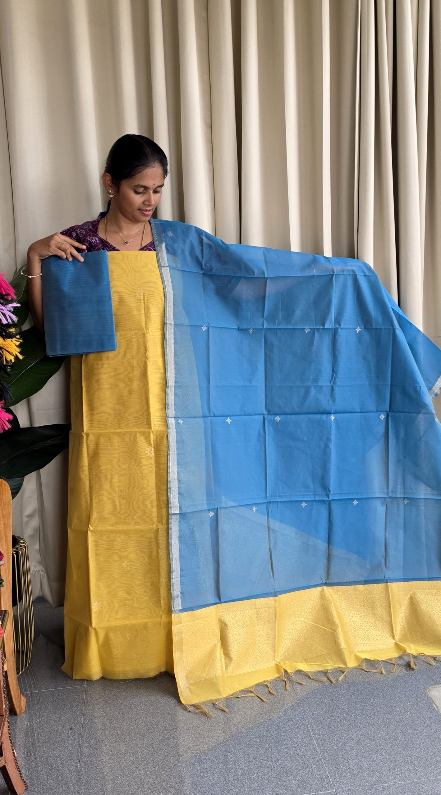 Premium silk cotton 3 pcs set-KM8