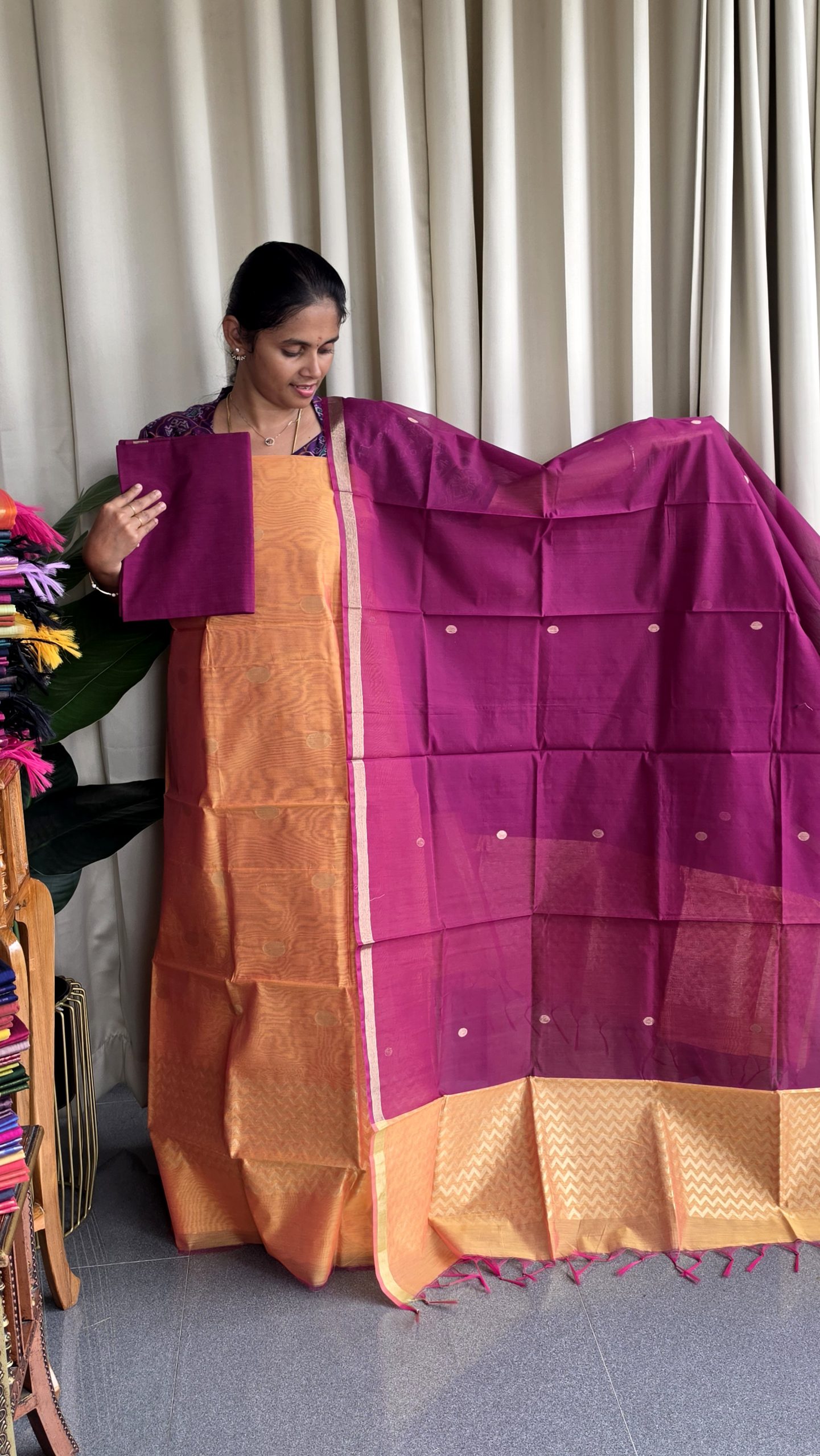 Premium silk cotton 3 pcs set-KM14