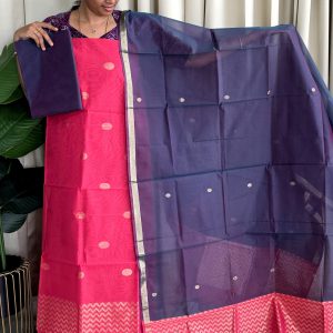 Premium silk cotton 3 pcs set-KM25