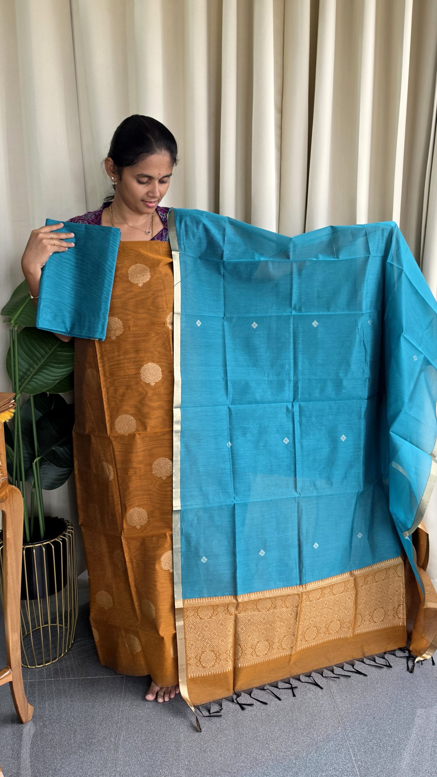 Premium silk cotton 3 pcs set-KM30