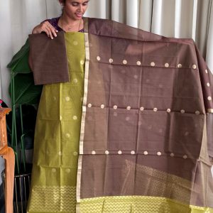 Premium silk cotton 3 pcs set-KM48