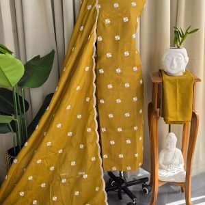 Mul chanderi embroidered salwar-GT45