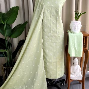 Mul chanderi embroidered salwar-GT56