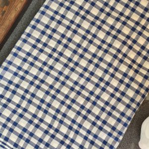 South cotton checks running material(1m)-BG12