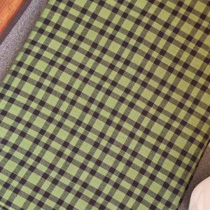 South cotton checks running material(1m)-BG13