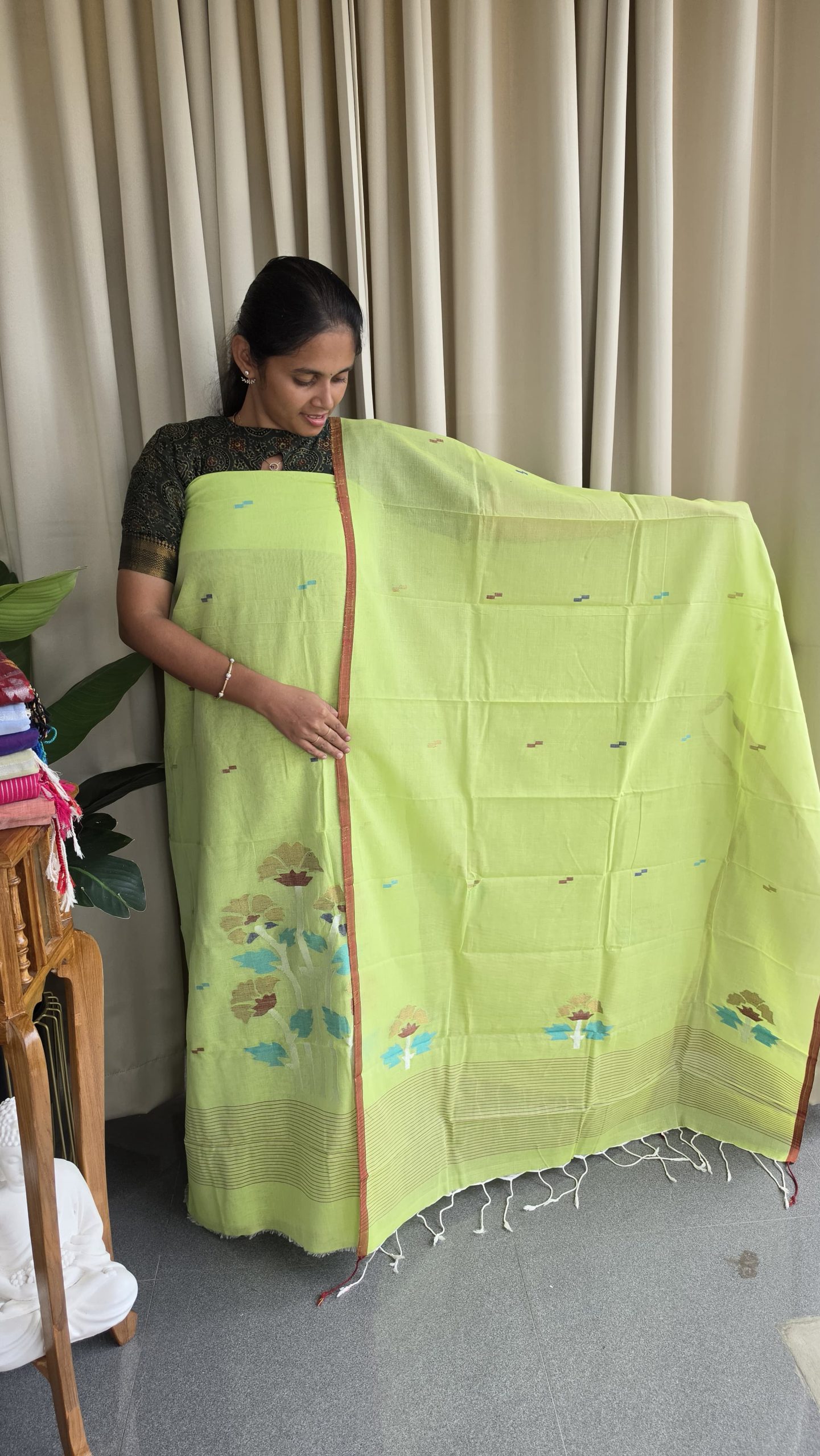 Premium Handloom cotton salwar-VW49