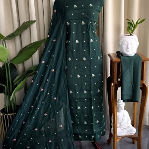 Mul chanderi embroidery salwar-CH2