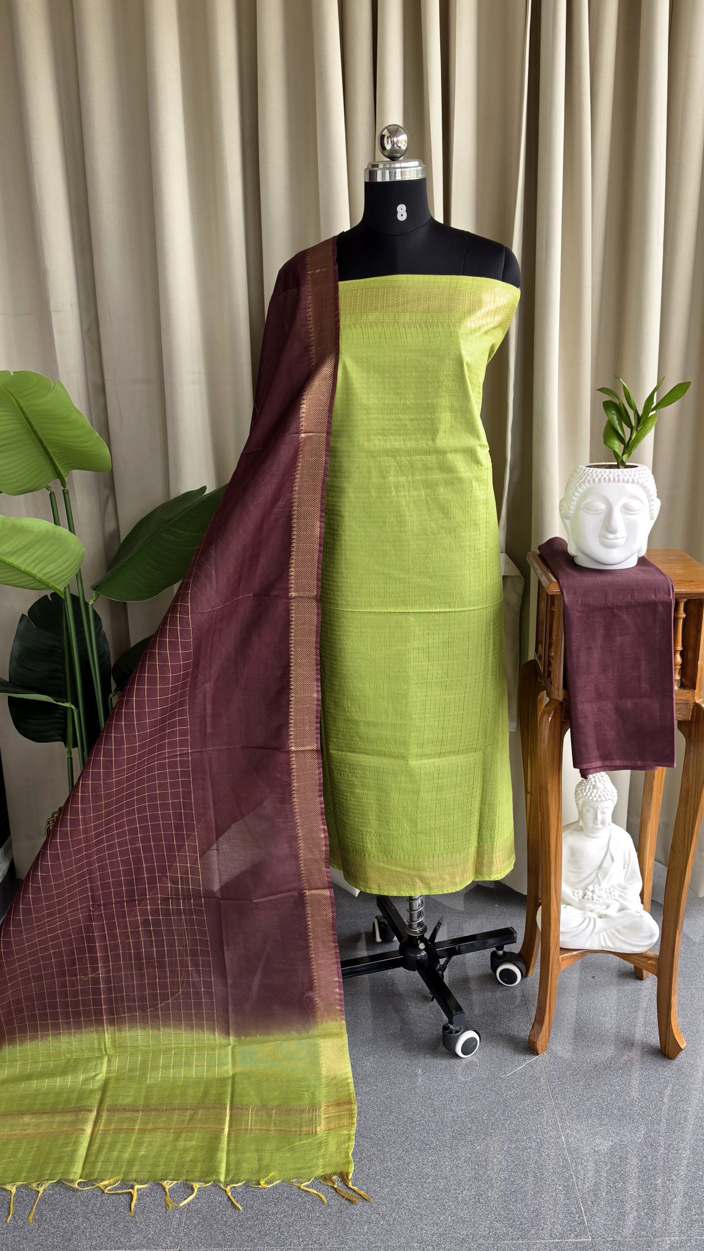 Katan Viscose silk salwar-ER9 - Image 2