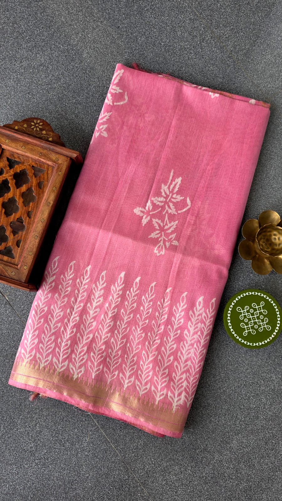 Bhagalpuri saree-RO1 - Image 2