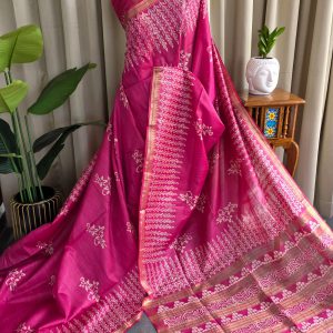 Bhagalpuri silk saree-RO3