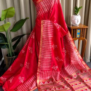 Bhagalpuri silk saree-RO5