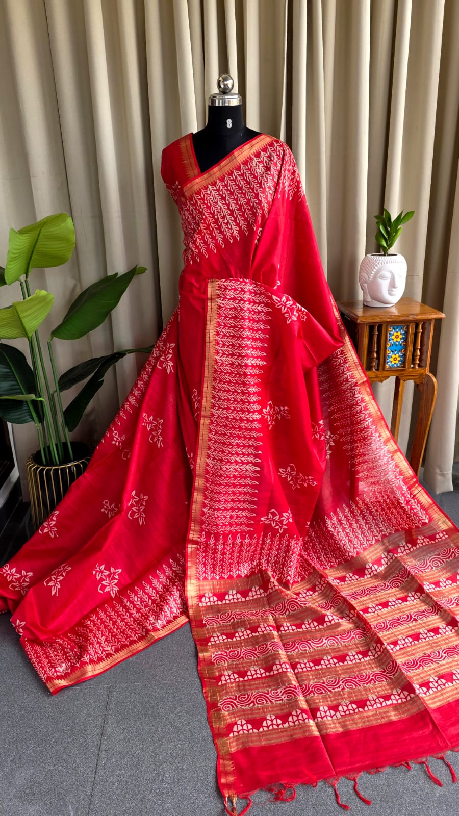 Bhagalpuri silk saree-RO5