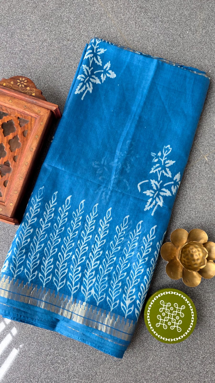 Bhagalpuri silk saree-RO6 - Image 2