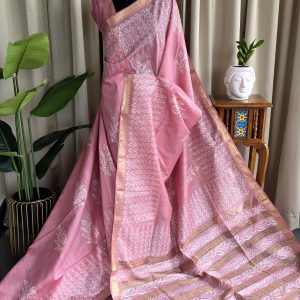 Bhagalpuri silk saree-RO11