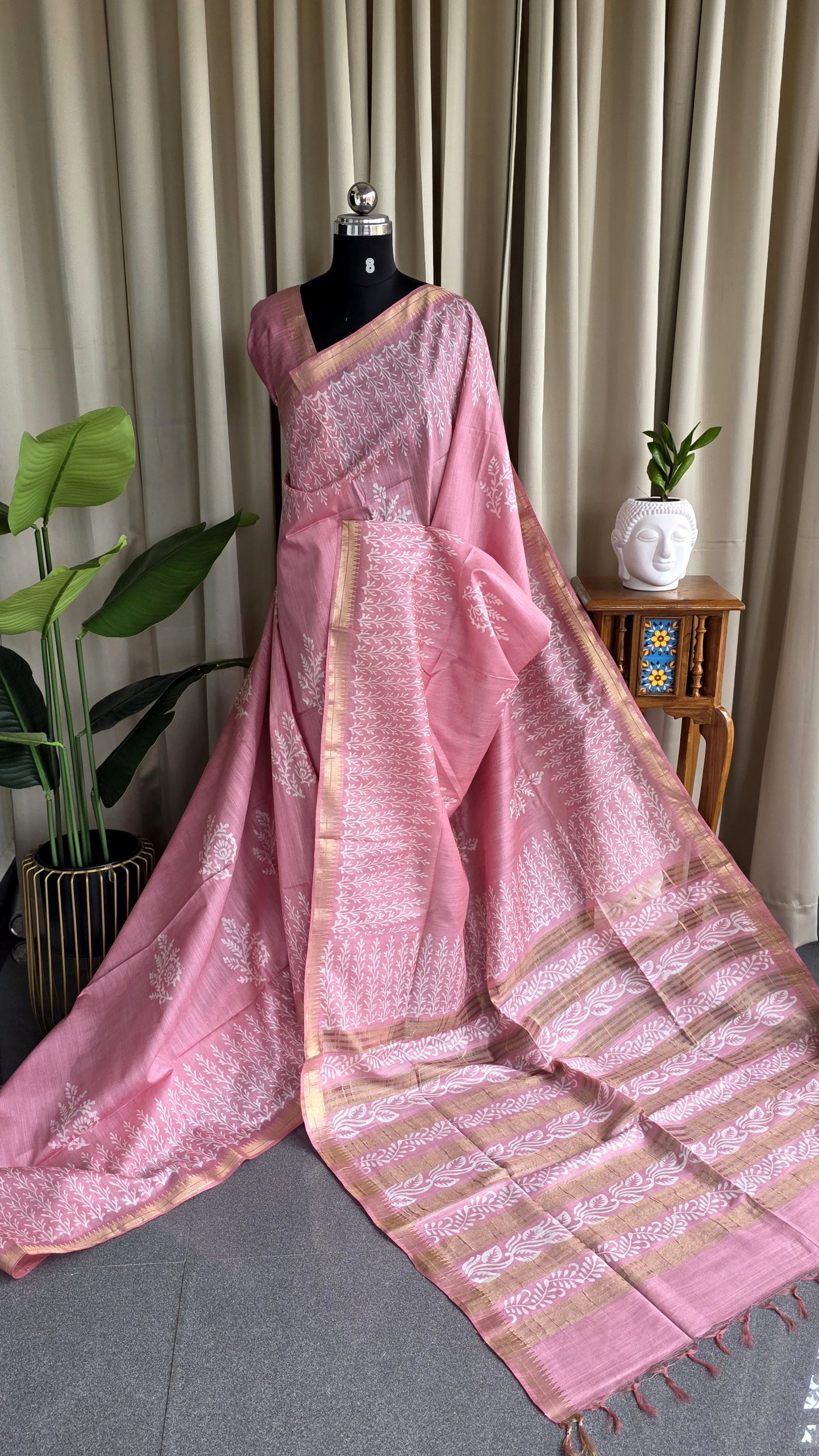 Bhagalpuri silk saree-RO11