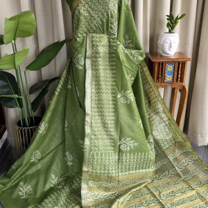 Bhagalpuri silk saree-RO12