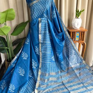 Bhagalpuri silk saree-RO14
