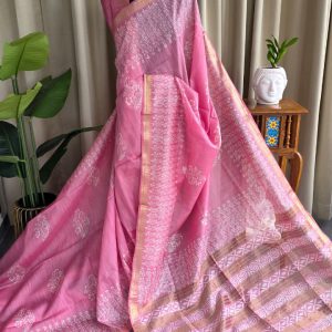 Bhagalpuri silk saree-RO17