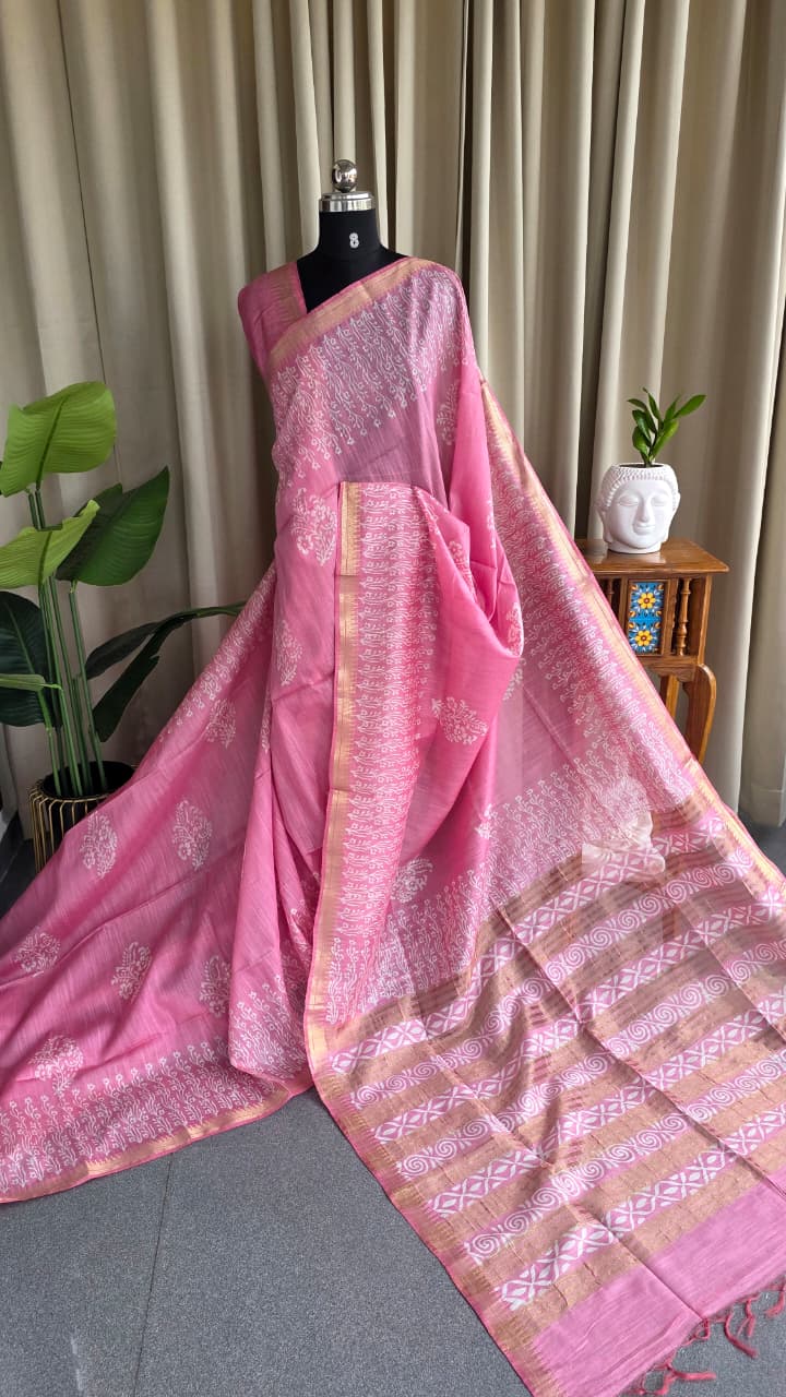 Bhagalpuri silk saree-RO17