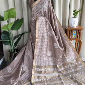 Bhagalpuri silk saree-RO20