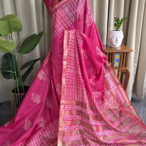 Bhagalpuri silk saree-RO22