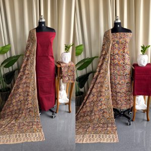 Handblock kalamkari cotton salwar-DE4