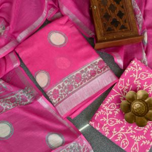 Handblock jaipur linen salwar-BE16