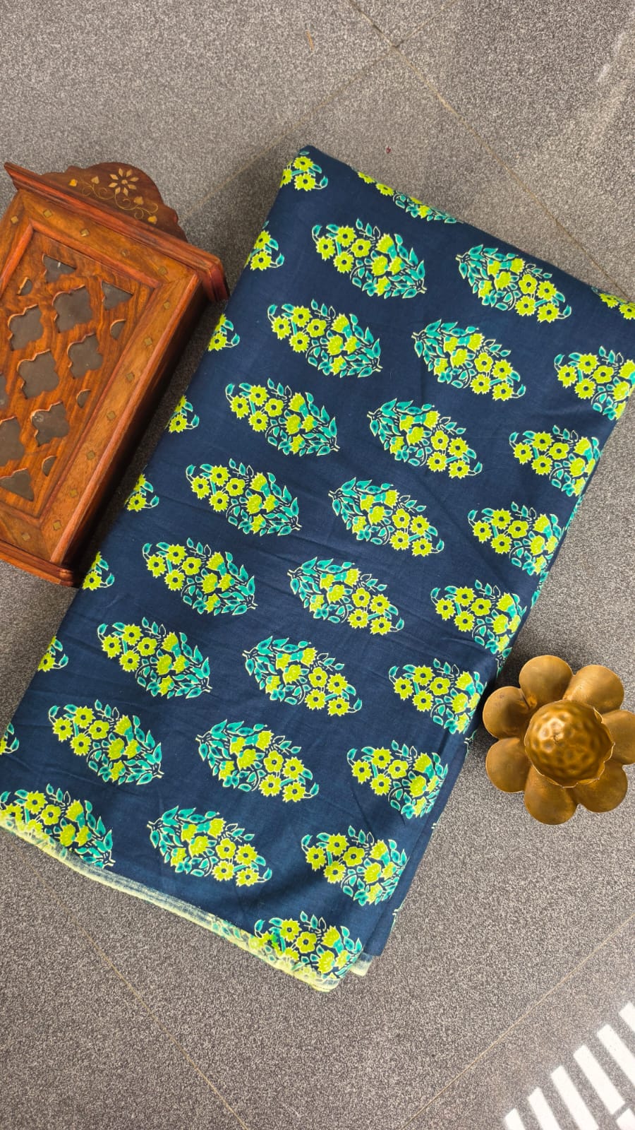 Jaipur cotton running material(1m)-VQ14