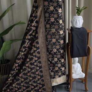 Semi banarasi silk salwar with lining-VK15