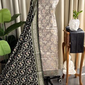 Semi banarasi silk salwar material-VK25