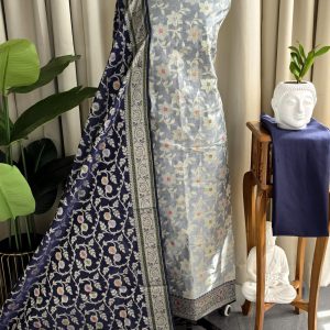 Semi banarasi silk salwar-VK29