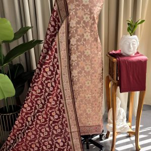 Semi banarasi silk salwar material-VK26